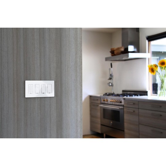 Smart Dimmer High Wattage Wall Switch, 1000 Watt, 2477DH (White) - Hub Required for Voice Control with Alexa & Google Assistant