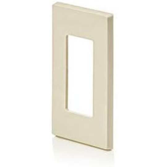 80301-ST 1-Gang Decora Plus Wallplate Screwless Snap-On Mount, Light Almond, 20-Pack