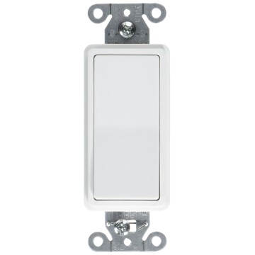 10840 Toggle Switch, White