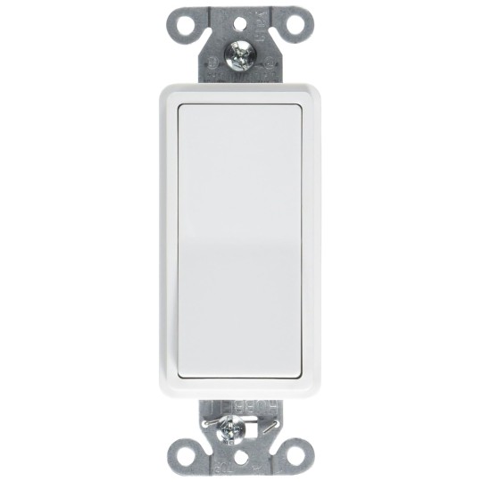 10840 Toggle Switch, White