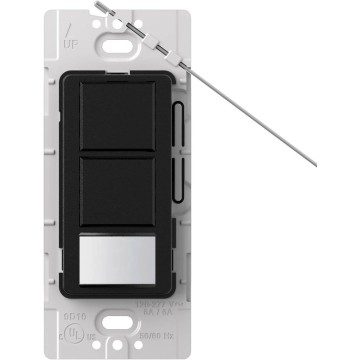 MS-OPS6-DDV-MN Maestro 6-Amp Single Pole Dual Circuit Occupancy Sensing Switch, Midnight