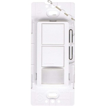 Maestro MS-PPS6-DDV-WH - 180 Deg. PIR Dual-Circuit Occupancy/Partial On Sensor