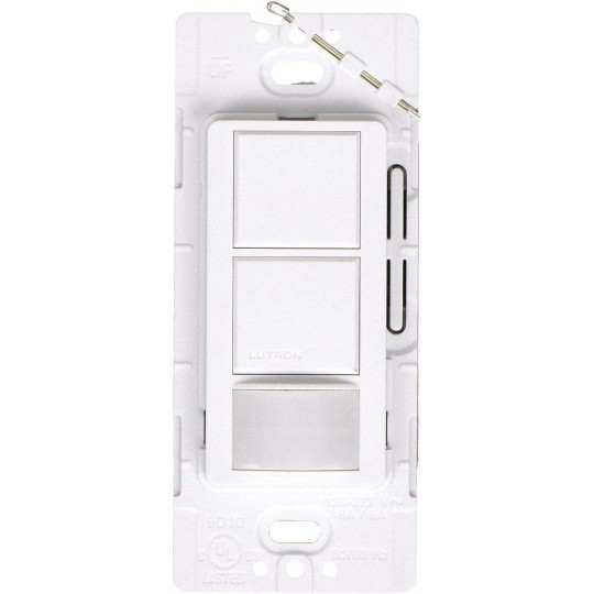 Maestro MS-PPS6-DDV-WH - 180 Deg. PIR Dual-Circuit Occupancy/Partial On Sensor