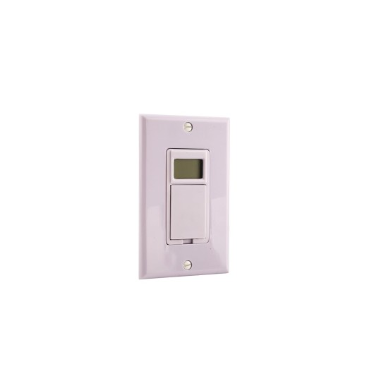 Tork SS720Z Sunset in-Wall Residential Timer, White, Ohm
