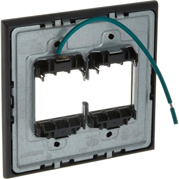 Adorne AWP2GMG4 2 Gang Wall Plate 4 Pack Magnesium
