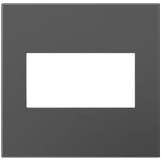 Adorne AWP2GMG4 2 Gang Wall Plate 4 Pack Magnesium