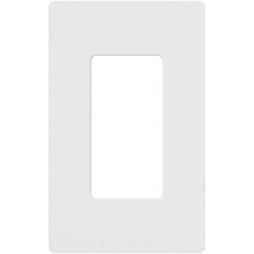 Claro 1 Gang Decorator/Rocker Wallplate, Gloss, White (20-Pack) | CW-1-WH