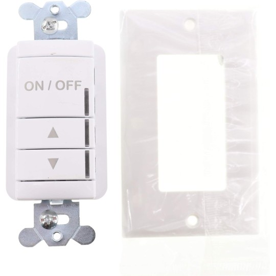 SPODM-SA-D-WH Switchpod Dimming Wall Control, 12-24V, White