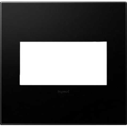Adorne AWP2GGR4 2-Gang Graphite Wall Plate, 4 pack