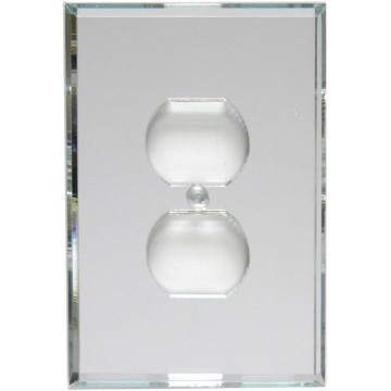 Duplex Acrylic Mirror Plate - 6 Pack