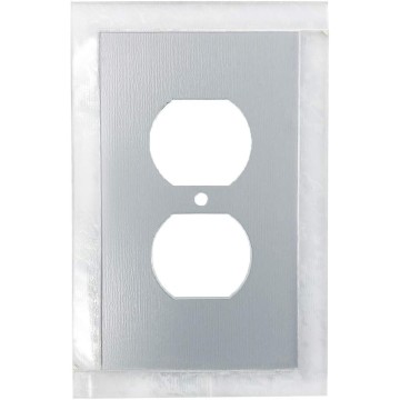 Duplex Acrylic Mirror Plate - 6 Pack