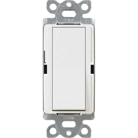 FM-12120M (12 Pack) White Claro On/Off Switch 15-Amp, Single-Pole | CA-1PS-WH, 12 Count