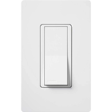 FM-12120M (12 Pack) White Claro On/Off Switch 15-Amp, Single-Pole | CA-1PS-WH, 12 Count