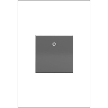 15A 1 or 3-Way Paddle Switch (Magnesium Finish), 12-Pack, ASPD1532M4