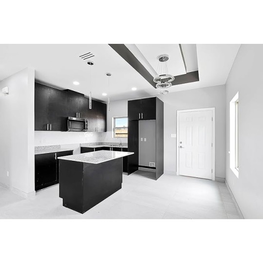 16x16 Modern AC Vent Cover - Decorative White Air Vent - Standard Linear Slot Diffuser - Register Grille for Ceiling, Walls & Floors - Texas Buildmart