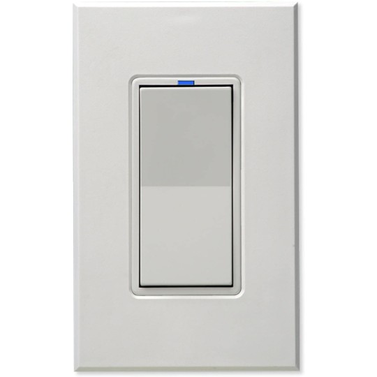 HAI Relay Wall Switch, 15A, White (HAI-WS1R-40A00-W)