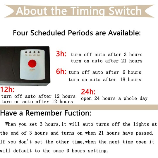 Timing Wall Sconce Metal Lighting Fixture with in-line Waterproof On/Off Switch Plug in Cord(6 FT) and a Timer Switch Plug in Cord,Smart Wall Lamp Turn On/Off The Light Automatically - 1 Pack