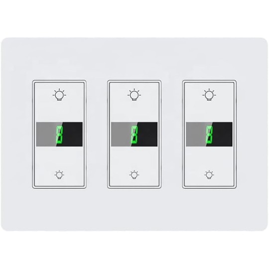 WiFi Tuya Smart Light Dimmer Wall Switch Glass Touch Panel Electrical Wireless Remote Time Control Alexa 3 Way