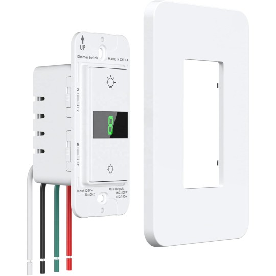 WiFi Tuya Smart Light Dimmer Wall Switch Glass Touch Panel Electrical Wireless Remote Time Control Alexa 3 Way