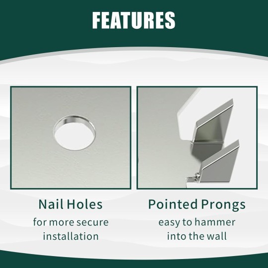 100Nail Plates for Studs - Steel Safety Plates for Plumbing and Wiring Protection - 1.5 x 2.5 Inches Cable Protectors - Vital Anti-Nail Shielding for Construction Projects