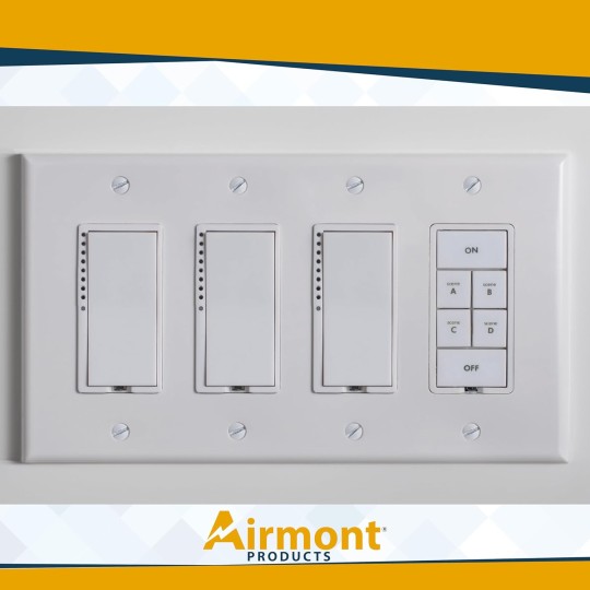 (5 Pack) 4-Gang Decora Switch Cover, Decorator Light Switch or Receptacle Outlet Wall Plate, White Painted Metal, 4-Gang Standard Size 4.5" x 8.2", Corrosion Resistant, Made of Unbreakable Metal