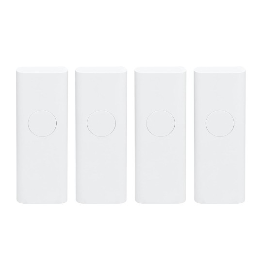 Zigbee Smart Switch (4 Pack),Toggle/Rocker, No Wiring Needed.Hub Required, Compatible with Echo Devices with Zigbee Hub Built-in,Home Assistant,Hubitat,SmartThings,Homey