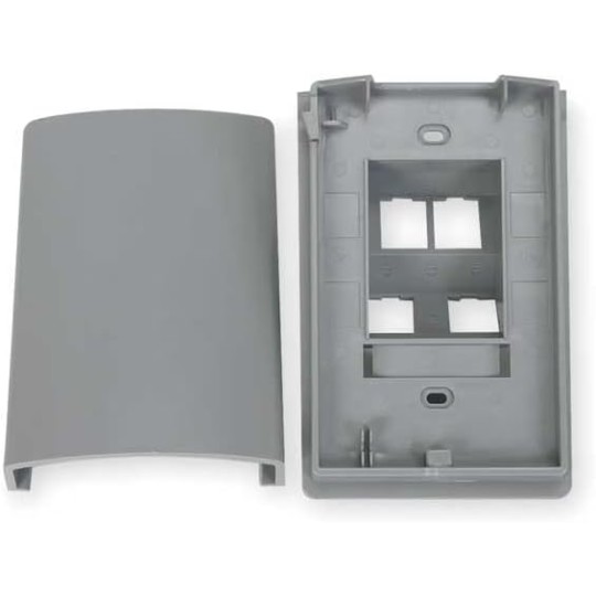 Wall Plate, 4port, 1gang