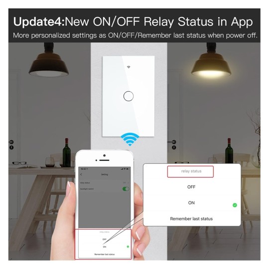 Smart Switch Wall Touch Smart Light Switch with Neutral/No Neutral No Capacitor Smart Life/Tuya Works (Color : Gold Number of Gangs : 3-Gang Standard : US Standard)