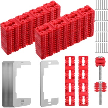 120 Pcs Metal Wall Plate Spacer Electric Receptacle Spacers Outlet Spacers for Electrical Box, Plastic Switch and Receptacle Spacers with 30 Pcs Stainless Screws for Loose Outlet Plug Fix