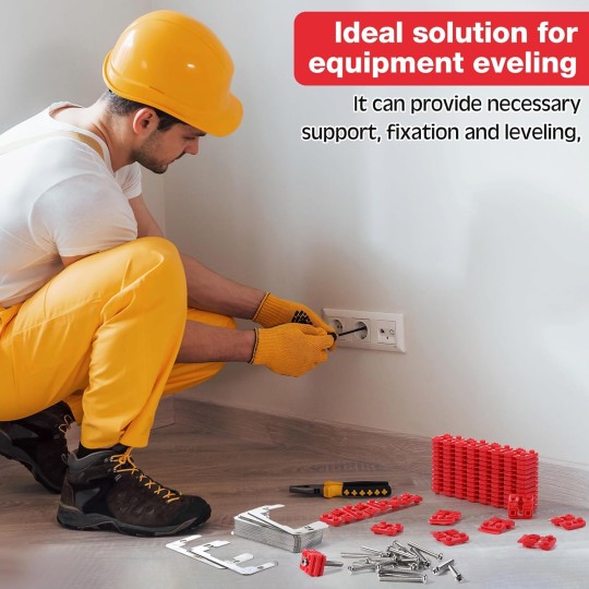 120 Pcs Metal Wall Plate Spacer Electric Receptacle Spacers Outlet Spacers for Electrical Box, Plastic Switch and Receptacle Spacers with 30 Pcs Stainless Screws for Loose Outlet Plug Fix